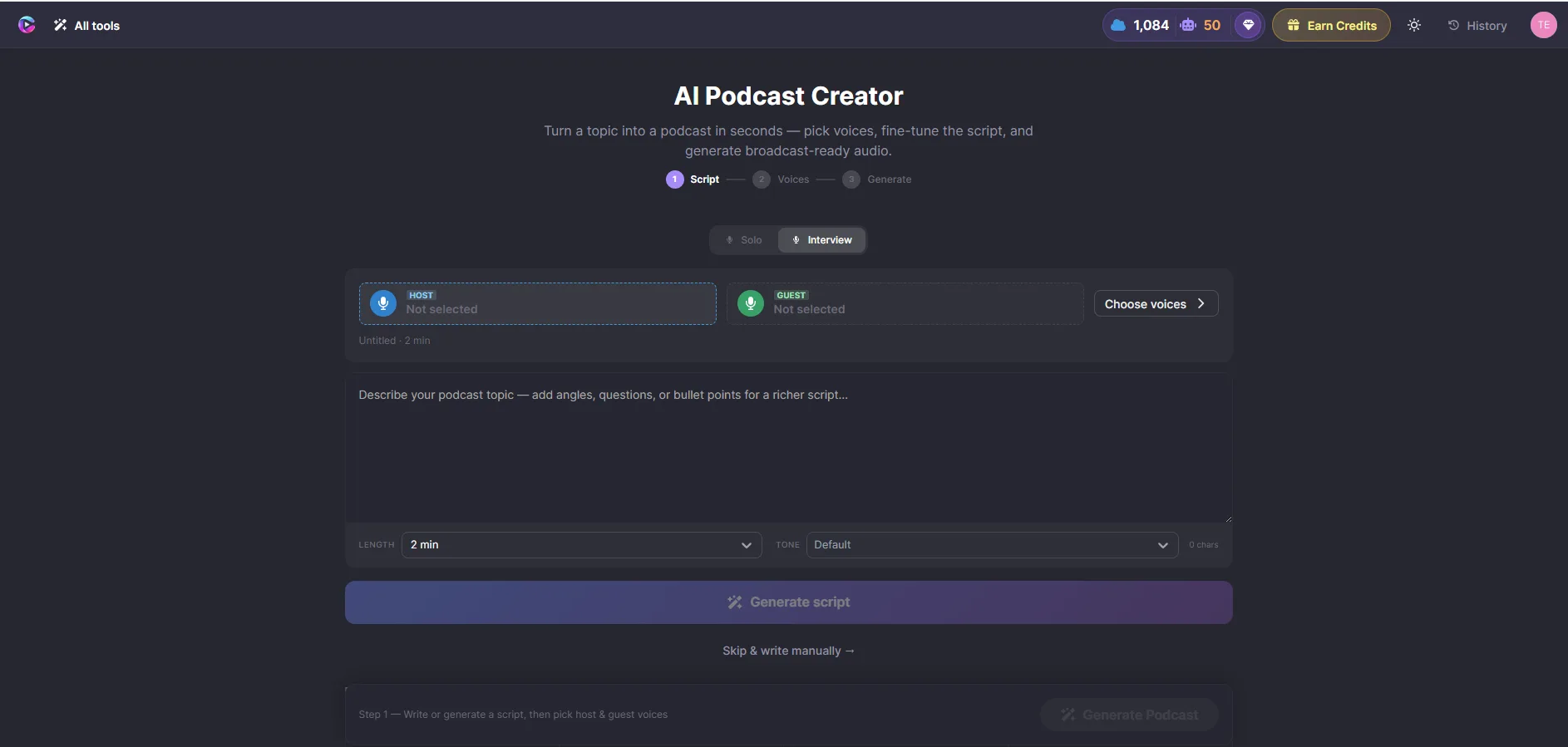 Audio and podcast tools